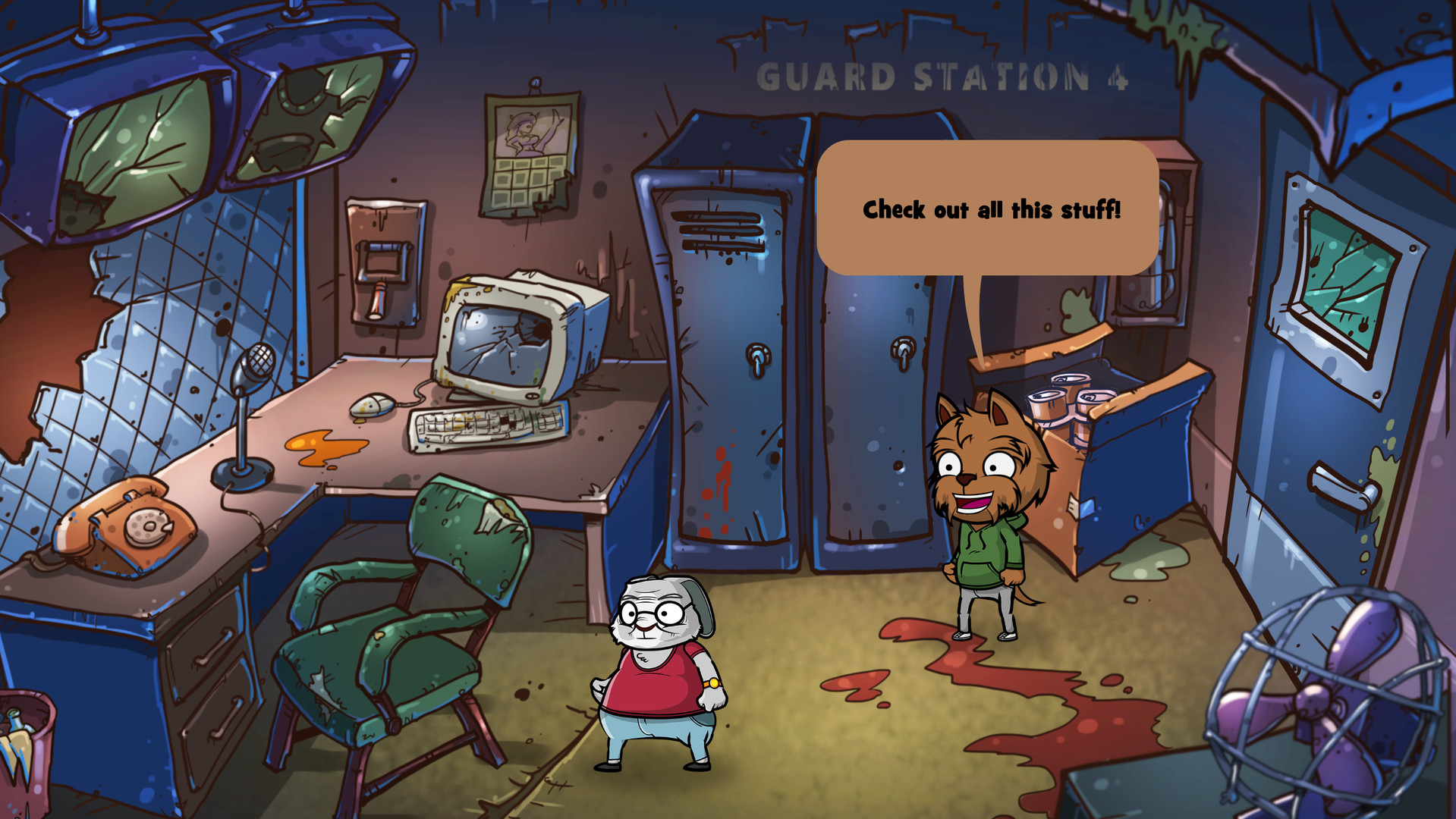 Scheming Through The Zombie Apocalypse Ep2: Caged Demo #4