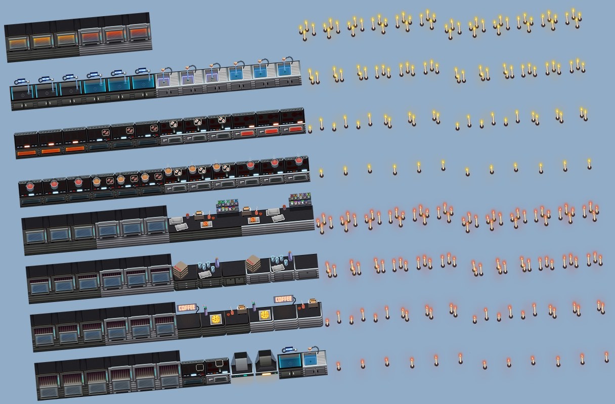 RPG Maker MV - Winlu Cyberpunk Tileset - Interior #3