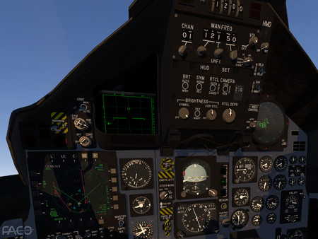 скриншот X-Plane 11 - Add-on: FACO Simulations - F-15C Eagle 3