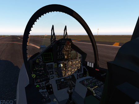 скриншот X-Plane 11 - Add-on: FACO Simulations - F-15C Eagle 4