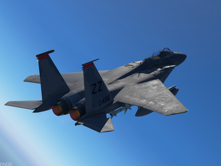 скриншот X-Plane 11 - Add-on: FACO Simulations - F-15C Eagle 0