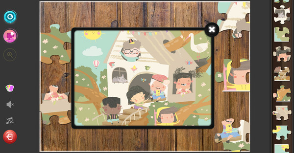 Скриншот из Children's Jigsaw Puzzles - Beautifully Illustrated Скриншот из Children's Jigsaw Puzzles - Beautifully Illustrated