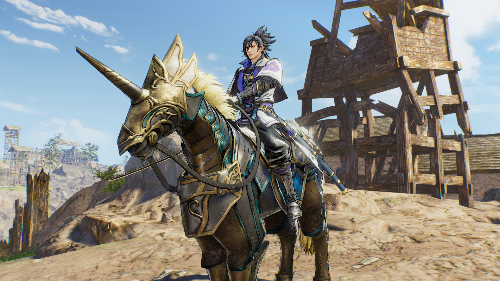 SAMURAI WARRIORS 5 - Additional Horse "Silver Coat" Featured Screenshot #1