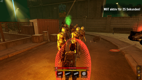 Keep Trying! Zombie Apocalypse game for Linux 1