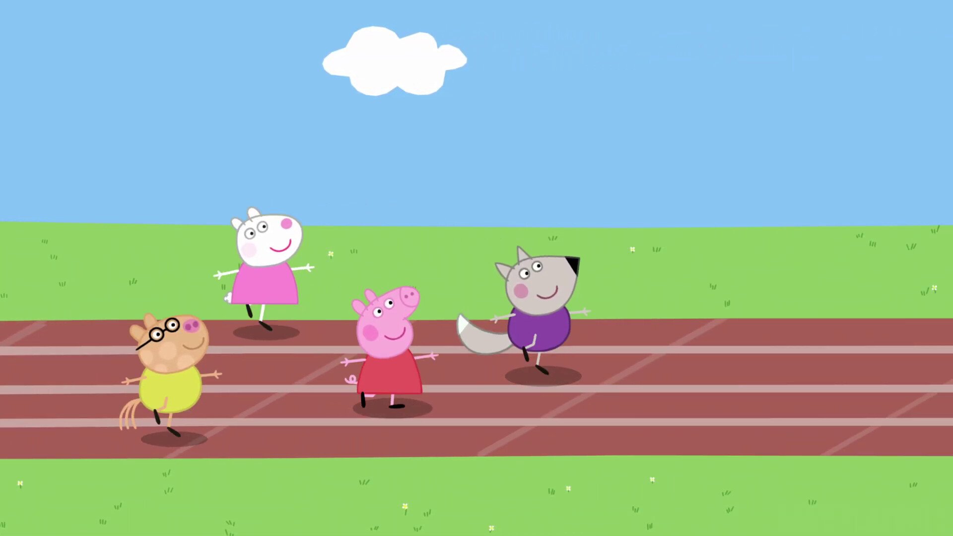 Peppa Pig's Sport's Day 🐷🏃 Peppa Pig Family Kids Cartoons 