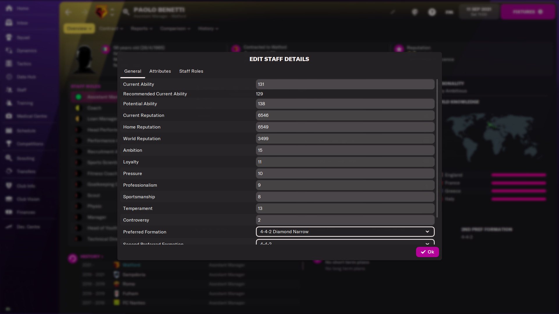 Football Manager 2022 In-game Editor on Steam