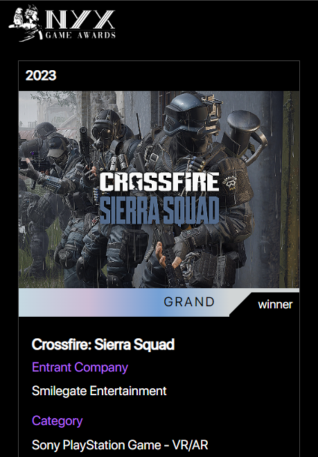 CROSSFIRE: Sierra Squad PlayStation trophy list revealed