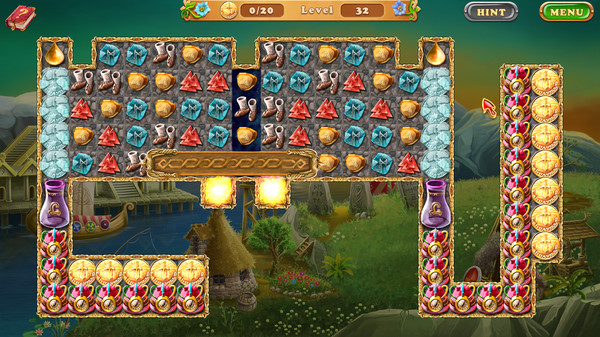 Laruaville 11 Match 3 Puzzle game for Linux 1