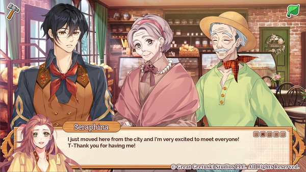 скриншот Peachleaf Valley: Seeds of Love - a farming inspired otome 0
