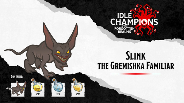 скриншот Idle Champions - Slink the Gremishka Familiar Pack 0