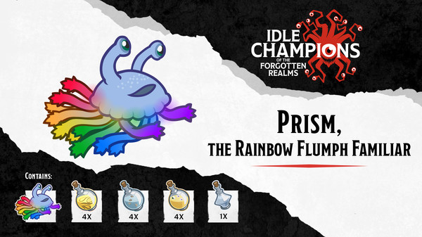 скриншот Idle Champions - Prism the Rainbow Flumph Familiar Pack 0