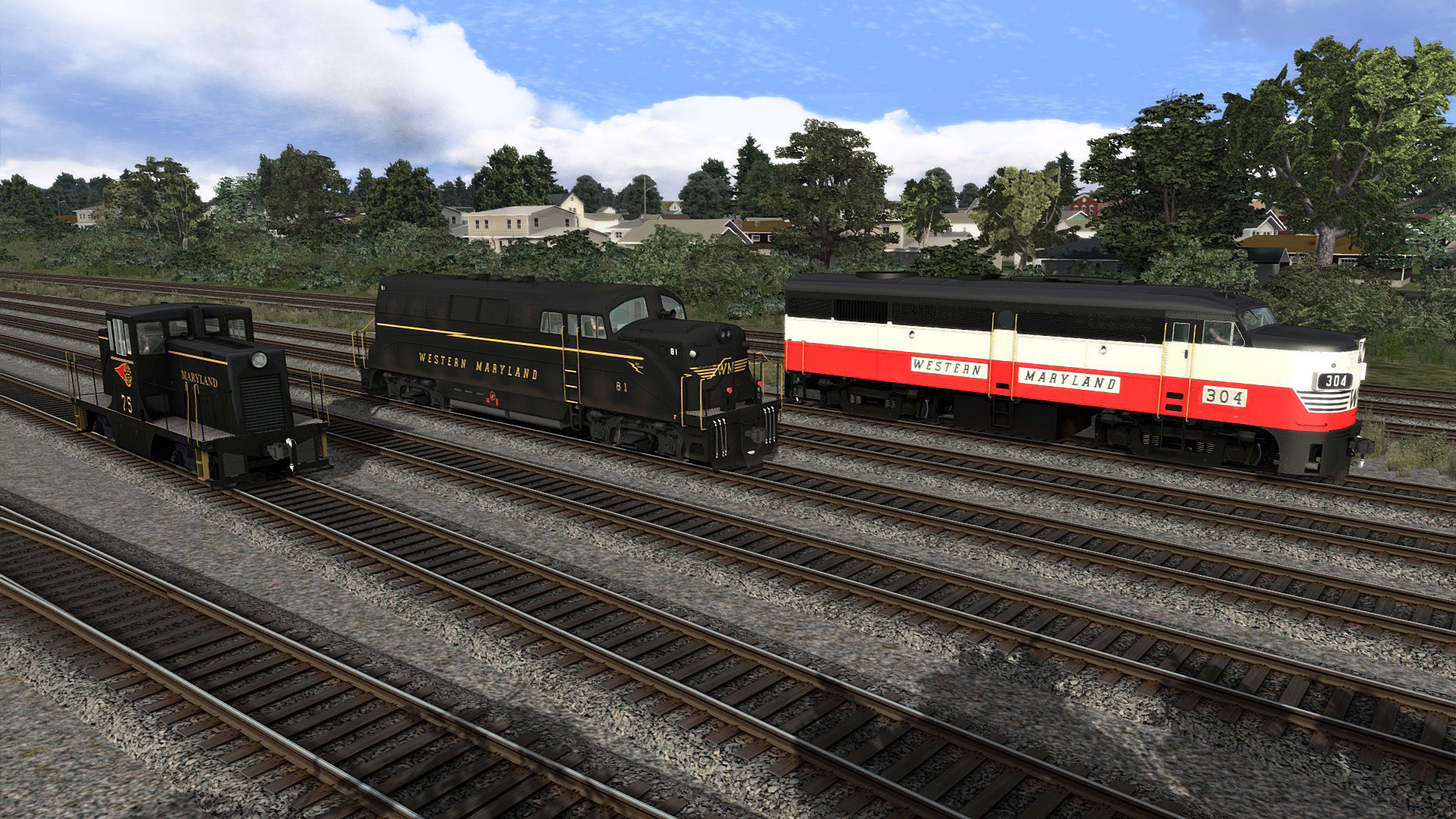 Train Simulator: Western Maryland H-9 Class no Steam