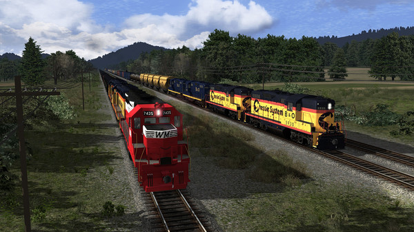 скриншот Train Simulator: B&O Mountain Subdivision: Cumberland - Grafton Route Add-On 1