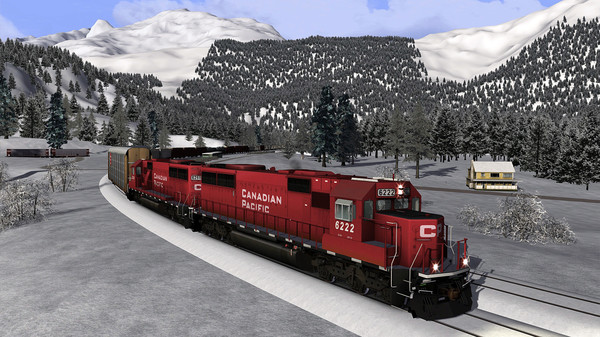скриншот Train Simulator: Canadian Pacific SD60 Loco Add-On 5