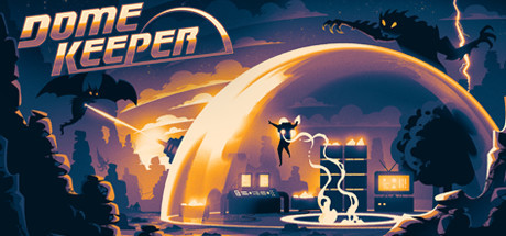 Header image for the game Dome Keeper