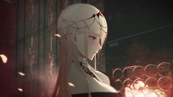 скриншот Fallen girl - Black rose and the fire of desire DLC 5