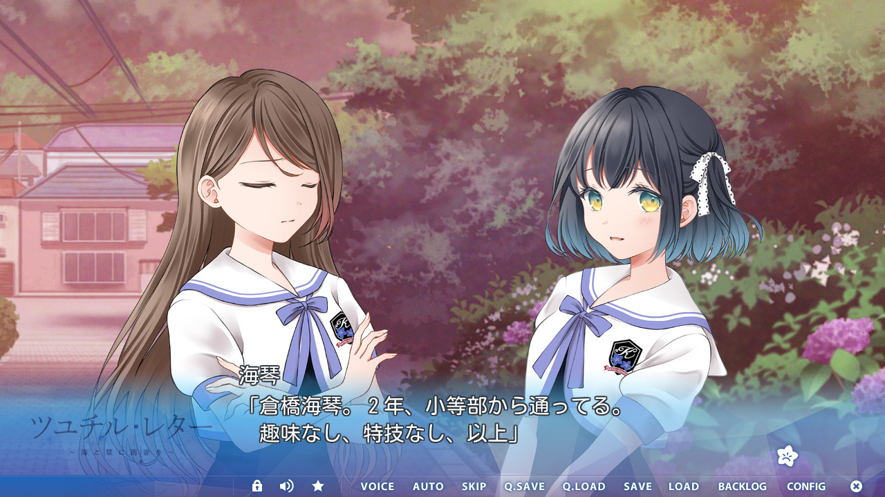 Steam ツユチル レター 海と栞に雨音を Steam ツユチル レター 海と栞に雨音を