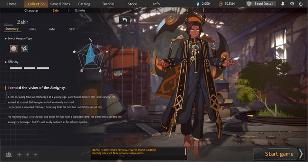 скриншот Eternal Return Summer Sale Characters X Skins Bundle 3