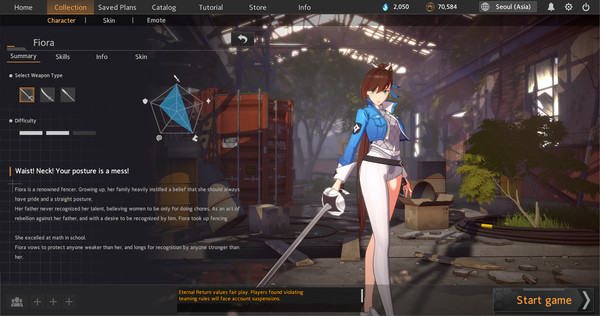 скриншот Eternal Return Summer Sale Characters X Skins Bundle 4