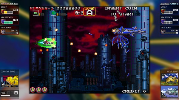 скриншот Darius Cozmic Collection Arcade 3