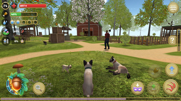 Скриншот из Cat Simulator : Animals on Farm Скриншот из Cat Simulator : Animals on Farm