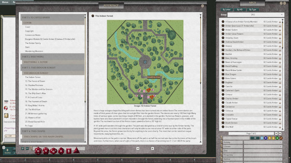 скриншот Fantasy Grounds - D&D Classics: X2 Castle Amber (Basic) 1