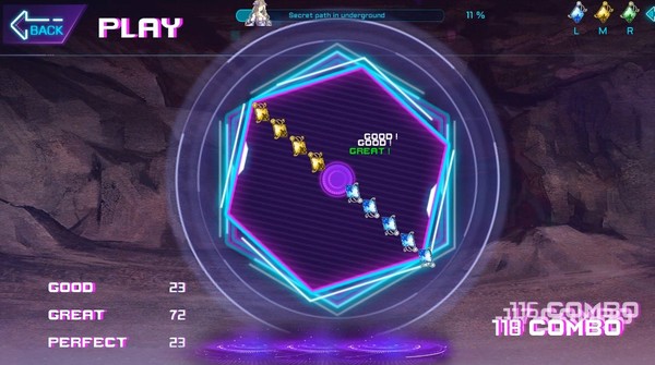 Rhythm Hero game for Linux 1
