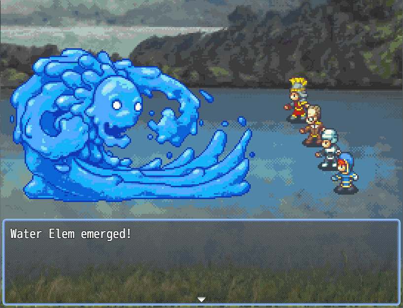 RPG Maker VX Ace - Tyler Warren RPG Battlers - 16 Bit Battle Backgrounds #9