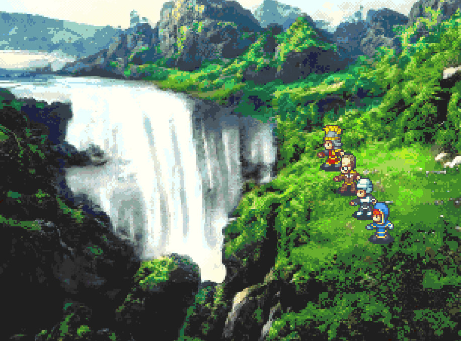 RPG Maker VX Ace - Tyler Warren RPG Battlers - 16 Bit Battle Backgrounds #12