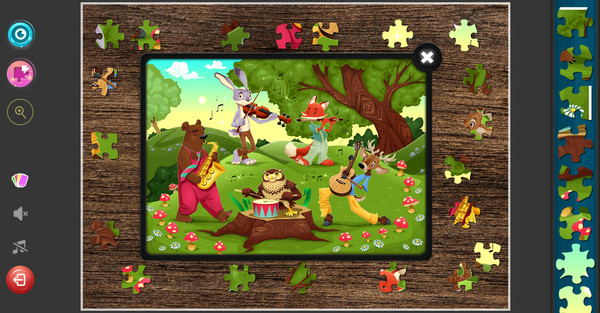 скриншот Children's Jigsaw Puzzles - Beautifully Illustrated - Expansion Pack 3