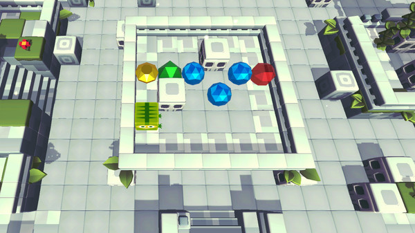 Скриншот из SokoMatch: Lizard Saga