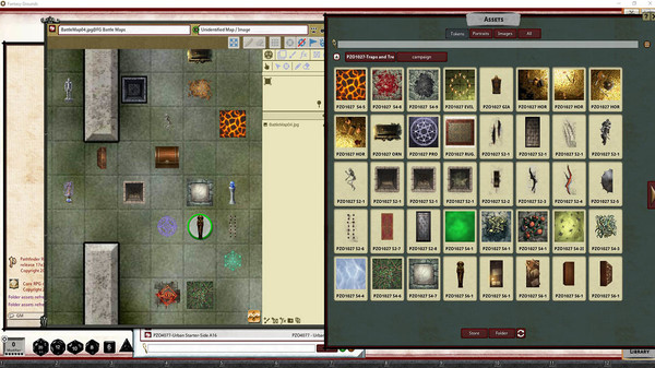 скриншот Fantasy Grounds - Pathfinder RPG - Traps and Treasure Pawns 0
