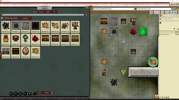 Fantasy Grounds - Pathfinder RPG - Traps and Treasure Pawns