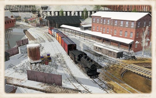 скриншот Trainz 2019 DLC - Cilie Oldphartz Railroad 1