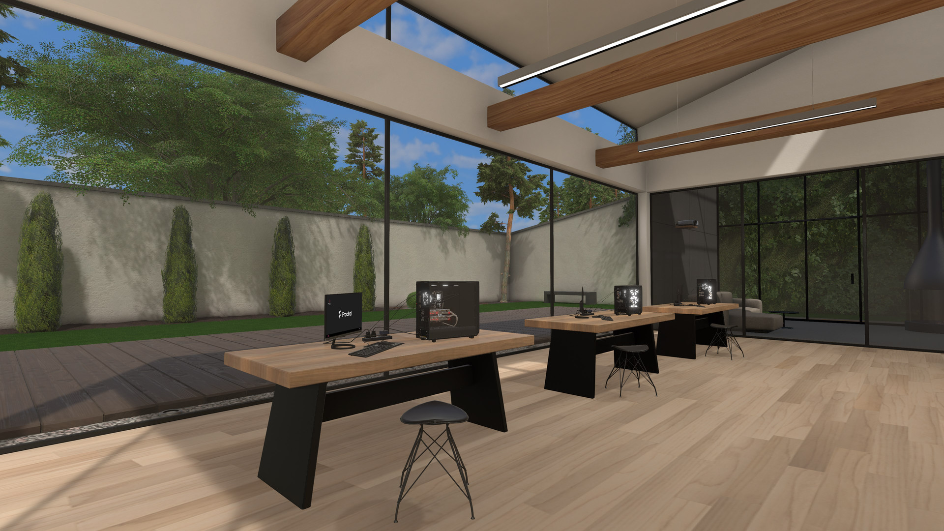 PC Building Simulator - Fractal Design Workshop Bilder
