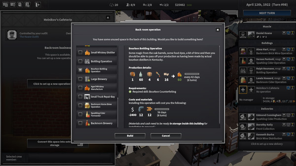 скриншот City of Gangsters: Bourbon Bootlegging 3