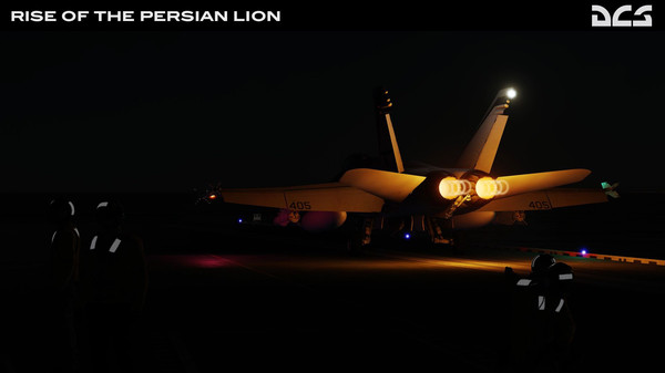 скриншот DCS: F/A-18C Rise of the Persian Lion Campaign 3