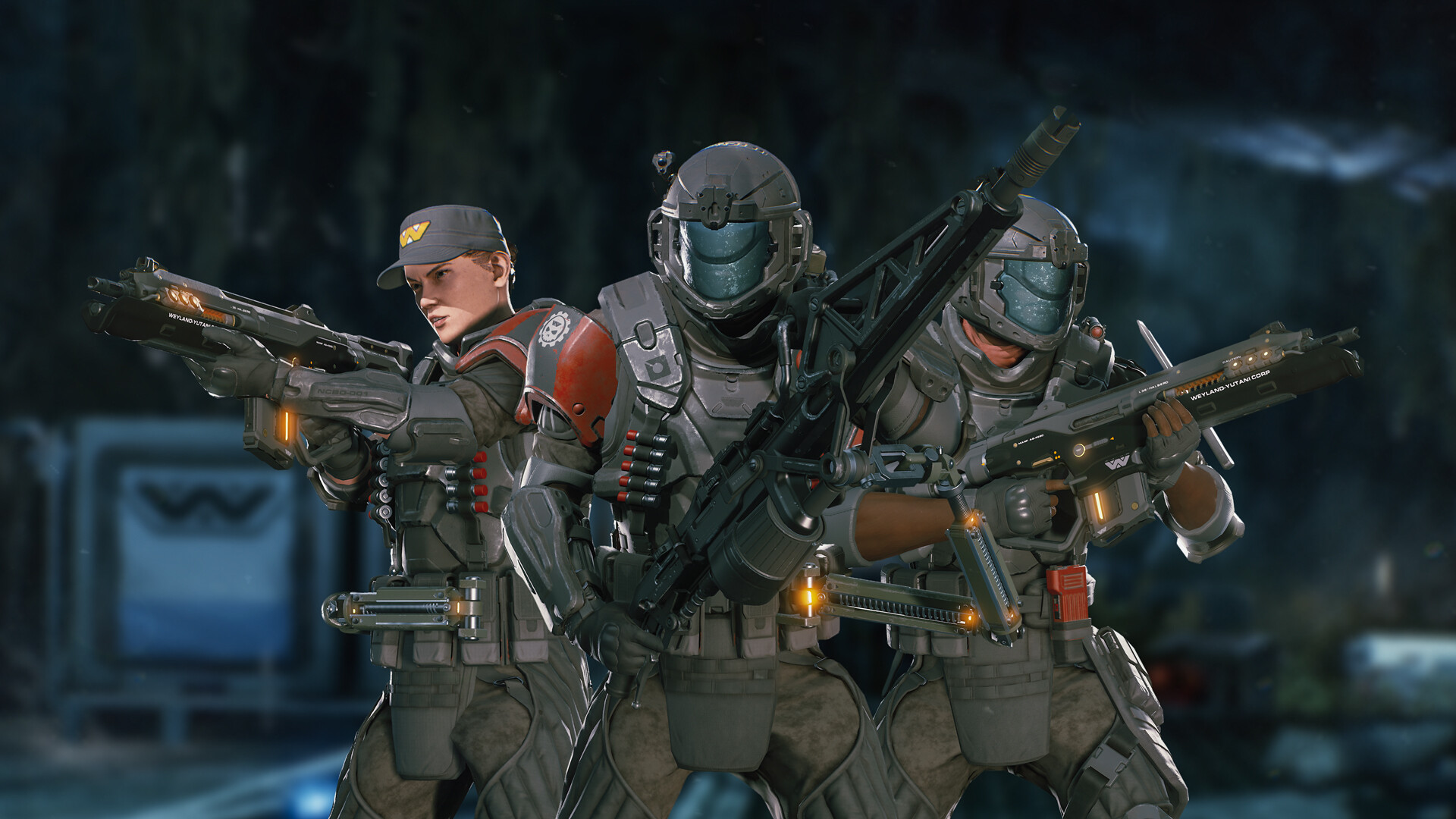 Khaihom aliens fireteam elite wey yu armoury 