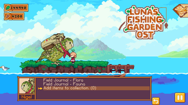 скриншот Luna's Fishing Garden Soundtrack 4