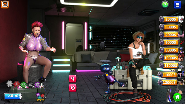 Strip Black Jack - Cyber Sex game for windows Pc 1