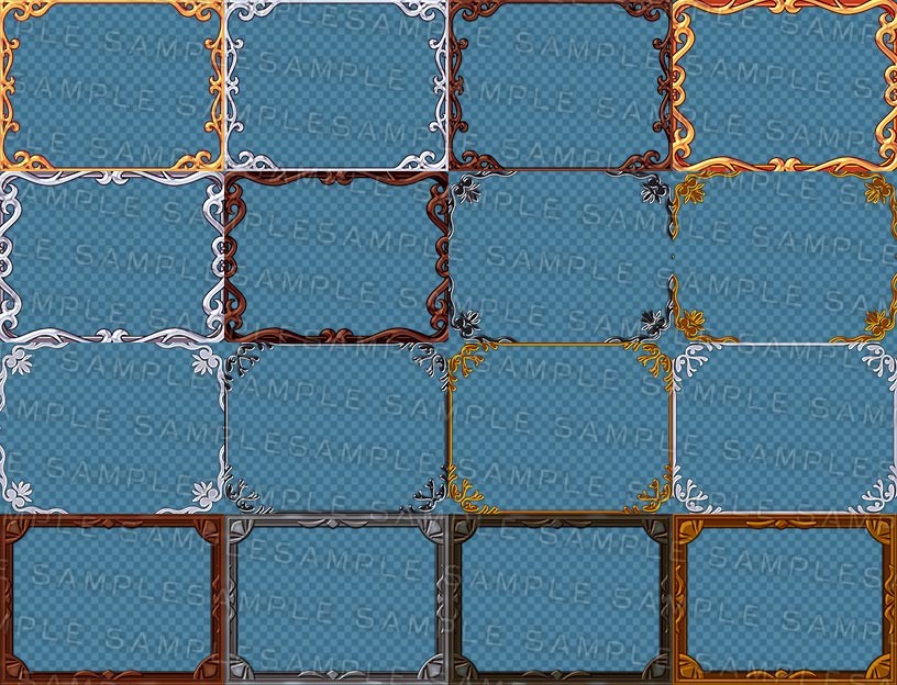 RPG Maker MV - Krachware User Interface Material Variety Pack #5