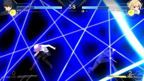 скриншот MELTY BLOOD: TYPE LUMINA - Saber Round Announcements 3