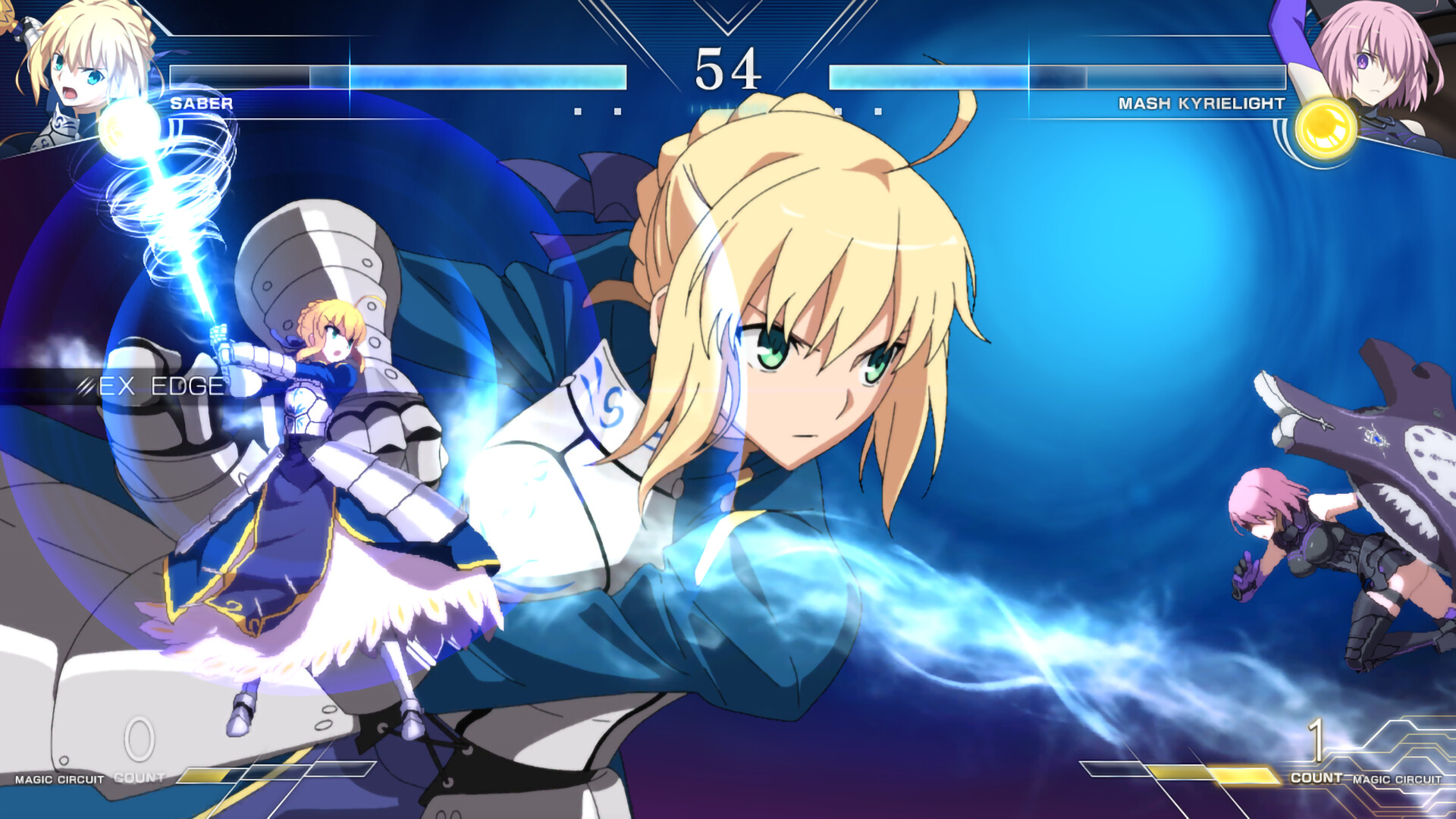 MELTY BLOOD: TYPE LUMINA - Saber Round Announcements #2