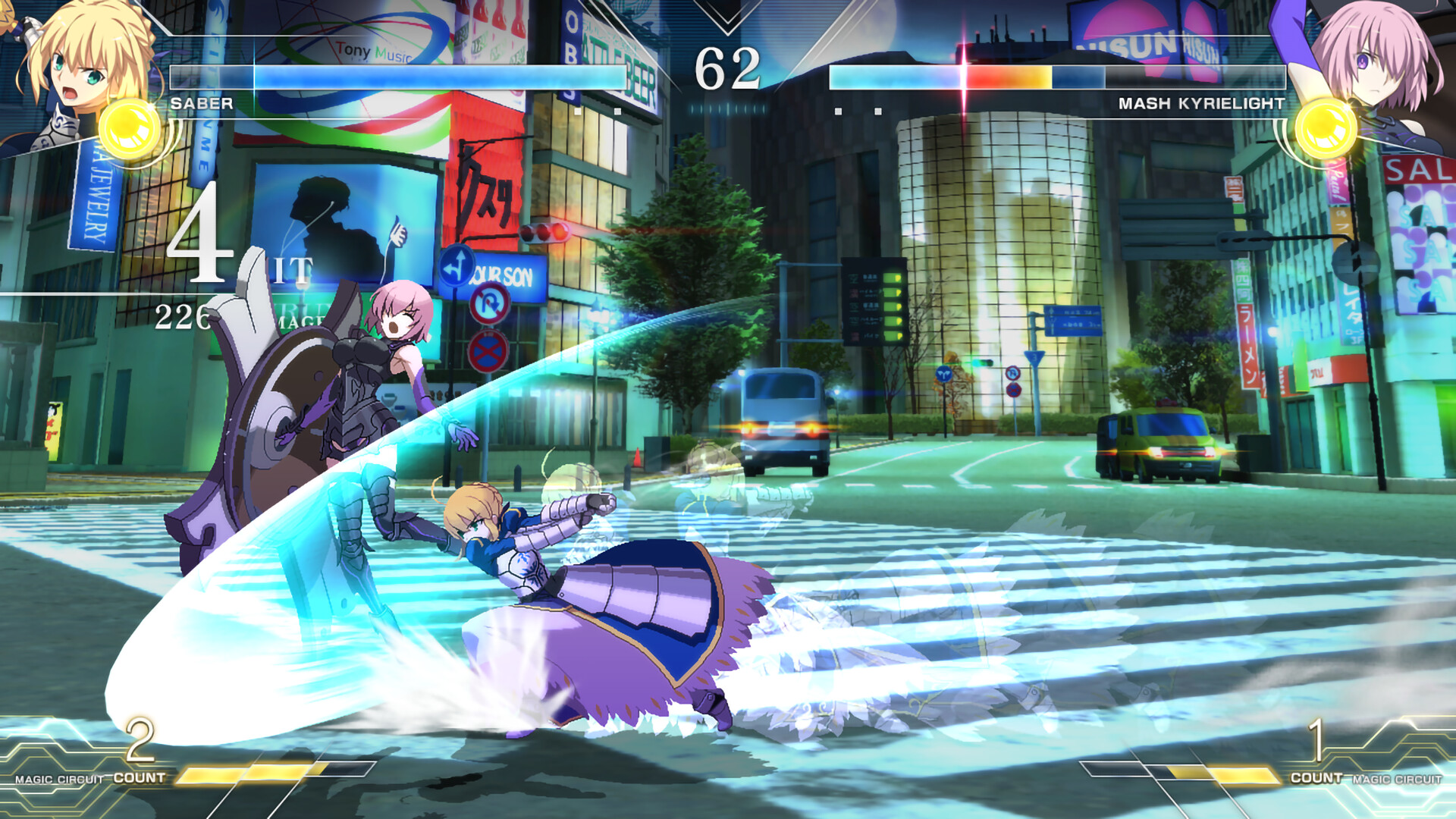 MELTY BLOOD: TYPE LUMINA - Saber Round Announcements #5