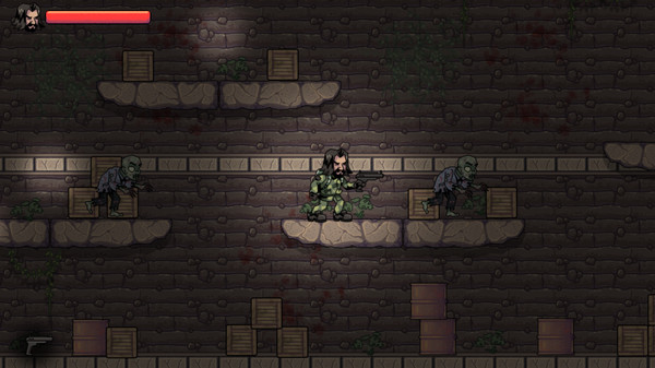 Скриншот из Zombies Desert and Guns