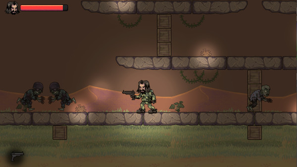 скриншот Zombies Desert and Guns 2
