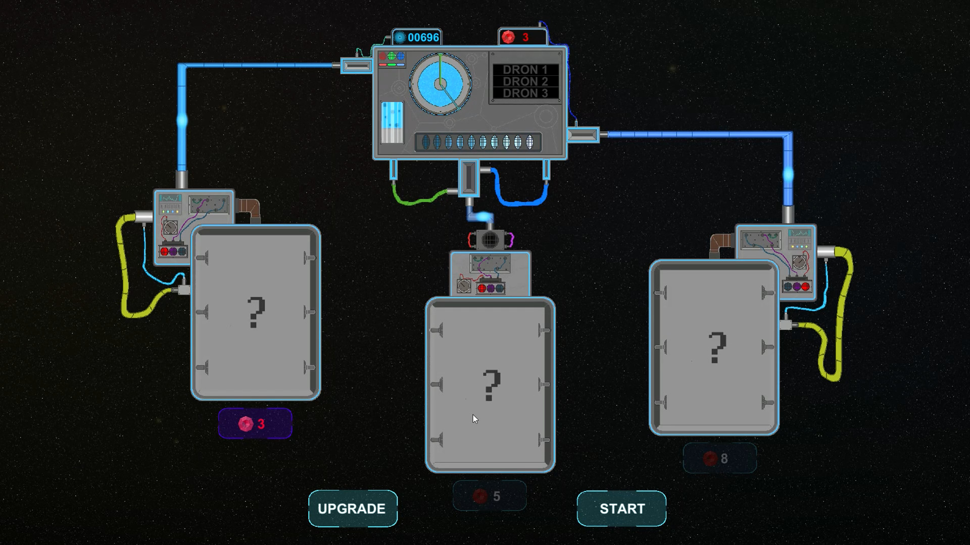 Cosmic collapse Demo #7