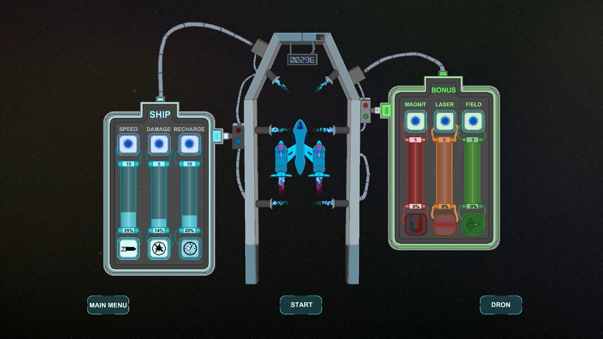 Cosmic collapse Demo #6