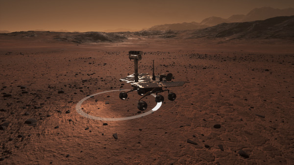 Скриншот из Rover Simulator