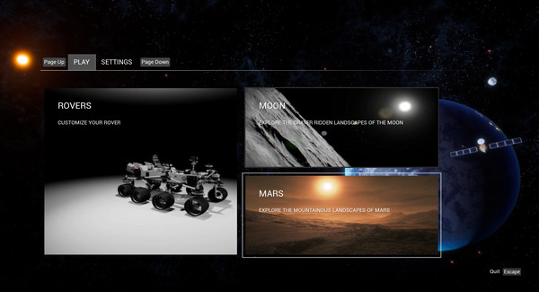 Скриншот из Rover Simulator